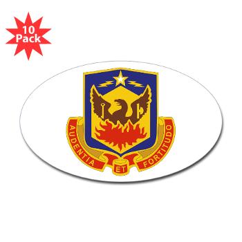 173STB - M01 - 01 - DUI - 173rd Special Troops Battalion - Sticker (Oval 10 pk)