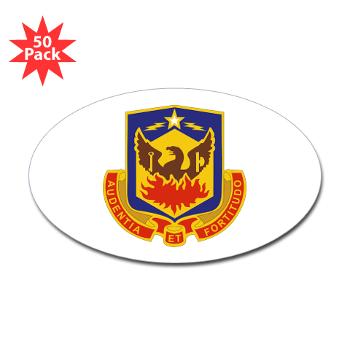 173STB - M01 - 01 - DUI - 173rd Special Troops Battalion - Sticker (Oval 50 pk)