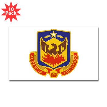 173STB - M01 - 01 - DUI - 173rd Special Troops Battalion - Sticker (Rectangle 10 pk)