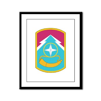 174IB - M01 - 02 - SSI - 174th Infantry Brigade Framed Panel Print - Click Image to Close