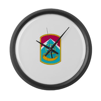 174IB - M01 - 03 - SSI - 174th Infantry Brigade Large Wall Clock - Click Image to Close