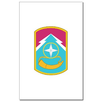 174IB - M01 - 02 - SSI - 174th Infantry Brigade Mini Poster Print