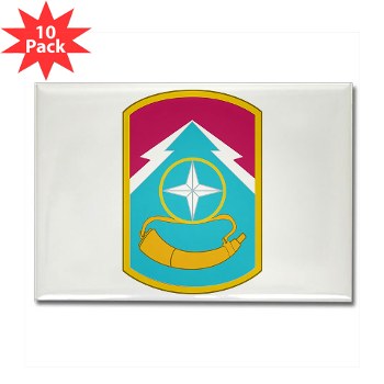 174IB - M01 - 01 - SSI - 174th Infantry Brigade Rectangle Magnet (10 pack)
