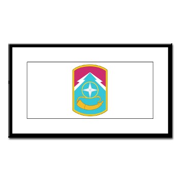 174IB - M01 - 02 - SSI - 174th Infantry Brigade Small Framed Print
