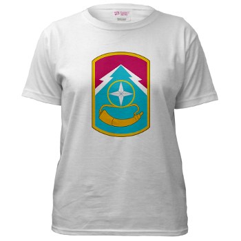 174IB - A01 - 04 - SSI - 174th Infantry Brigade Women's T-Shirt - Click Image to Close