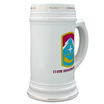 174IB - M01 - 03 - SSI - 174th Infantry Brigade with text Stein