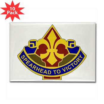177AB - M01 - 01 - DUI - 177th Armored Brigade Rectangle Magnet (10 pack) - Click Image to Close