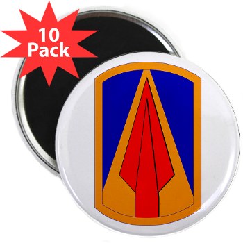 177AB - M01 - 01 - SSI - 177th Armored Brigade 2.25" Magnet (10 pack) - Click Image to Close