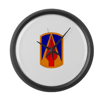 177AB - M01 - 03 - SSI - 177th Armored Brigade Large Wall Clock - Click Image to Close