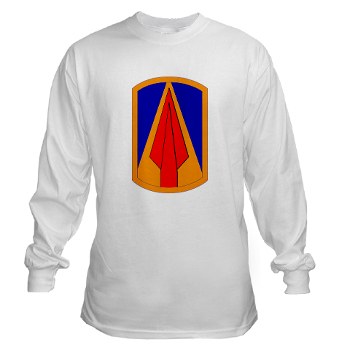 177AB - A01 - 03 - SSI - 177th Armored Brigade Long Sleeve T-Shirt - Click Image to Close