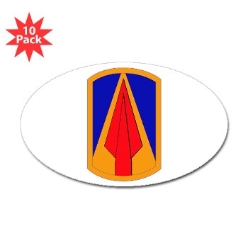 177AB - M01 - 01 - SSI - 177th Armored Brigade Sticker (Oval 10 pk) - Click Image to Close
