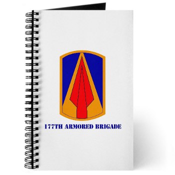 177AB - M01 - 02 - SSI - 177th Armored Brigade with Text Journal