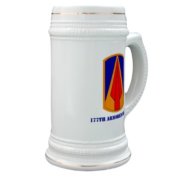 177AB - M01 - 03 - SSI - 177th Armored Brigade with Text Stein - Click Image to Close
