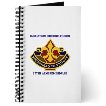 177ABHHD - M01 - 02 - HHD - 177th Armored Bde with Text Journal