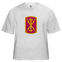 17FB - A01 - 04 - SSI - 17th Fires Brigade White T-Shirt