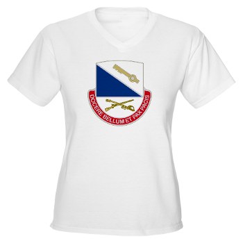181IB - A01 - 04 - DUI - 181st Infantry Brigade - Women's V-Neck T-Shirt - Click Image to Close