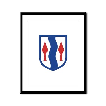 181IB - M01 - 02 - SSI - 181st Infantry Brigade - Framed Panel Print