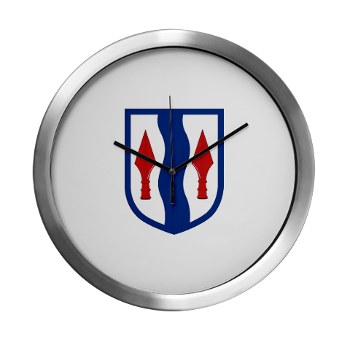 181IB - M01 - 03 - SSI - 181st Infantry Brigade - Modern Wall Clock - Click Image to Close