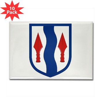 181IB - M01 - 01 - SSI - 181st Infantry Brigade - Rectangle Magnet (10 pack) - Click Image to Close