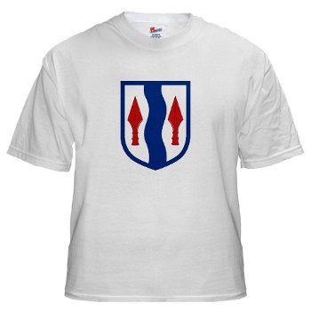 181IB - A01 - 04 - SSI - 181st Infantry Brigade - White T-Shirt - Click Image to Close