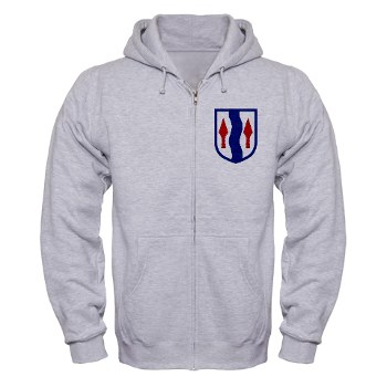 181IB - A01 - 03 - SSI - 181st Infantry Brigade - Zip Hoodie - Click Image to Close