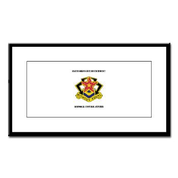 184ODDCC - M01 - 02 - 184th Ordnance Detachment Disposal Control Center with Text - Small Framed Print