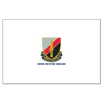 188IB - M01 - 02 - DUI - 188th Infantry Brigade with text Large Poster
