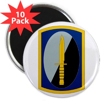 188IB - M01 - 01 - SSI - 188th Infantry Brigade 2.25" Magnet (10 pack) - Click Image to Close