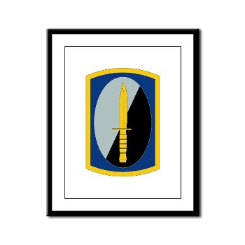188IB - M01 - 02 - SSI - 188th Infantry Brigade Framed Panel Print - Click Image to Close