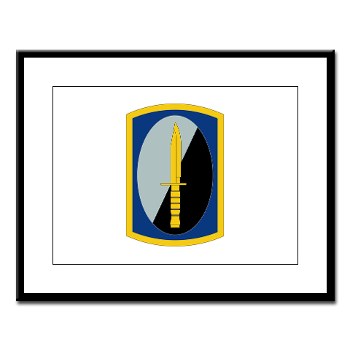 188IB - M01 - 02 - SSI - 188th Infantry Brigade Large Framed Print