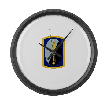 188IB - M01 - 03 - SSI - 188th Infantry Brigade Large Wall Clock - Click Image to Close