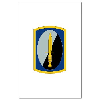 188IB - M01 - 02 - SSI - 188th Infantry Brigade Mini Poster Print