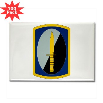 188IB - M01 - 01 - SSI - 188th Infantry Brigade Rectangle Magnet (100 pack) - Click Image to Close