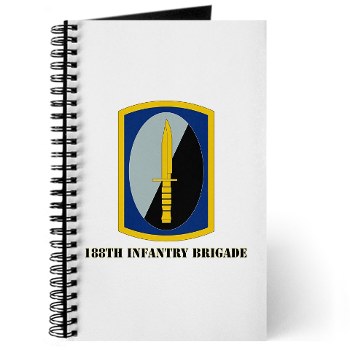 188IB - M01 - 02 - SSI - 188th Infantry Brigade with text Journal