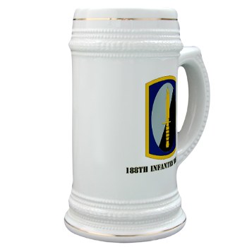 188IB - M01 - 03 - SSI - 188th Infantry Brigade with text Stein - Click Image to Close