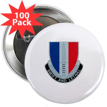 189IB - M01 - 01 - DUI - 189th Infantry Brigade 2.25" Button (100 pack)