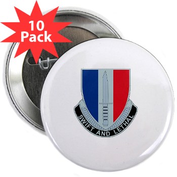 189IB - M01 - 01 - DUI - 189th Infantry Brigade 2.25" Button (10 pack)