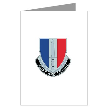 189IB - M01 - 02 - DUI - 189th Infantry Brigade Greeting Cards (Pk of 10) - Click Image to Close