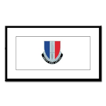 189IB - M01 - 02 - DUI - 189th Infantry Brigade Small Framed Print - Click Image to Close