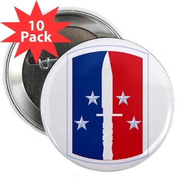 189IB - M01 - 01 - SSI - 189th Infantry Brigade 2.25" Button (10 pack)