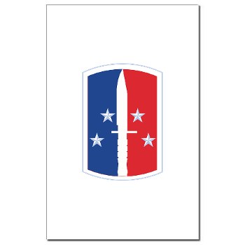 189IB - M01 - 02 - SSI - 189th Infantry Brigade Mini Poster Print - Click Image to Close