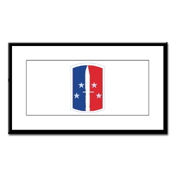 189IB - M01 - 02 - SSI - 189th Infantry Brigade Small Framed Print - Click Image to Close