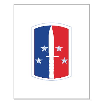 189IB - M01 - 02 - SSI - 189th Infantry Brigade Small Poster