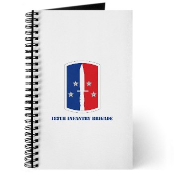 189IB - M01 - 02 - SSI - 189th Infantry Brigade with text Journal