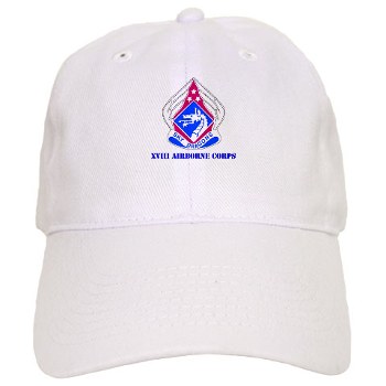 18ABC - A01 - 01 - DUI - XVIII Airborne Corps with Text Cap