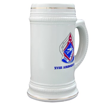 18ABC - M01 - 03 - DUI - XVIII Airborne Corps with Text Stein - Click Image to Close