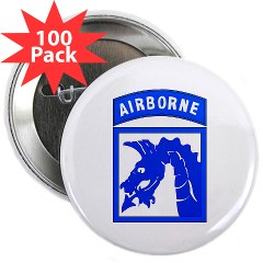 18ABC - M01 - 01 - SSI - XVIII Airborne Corps 2.25" Button (100 pack)