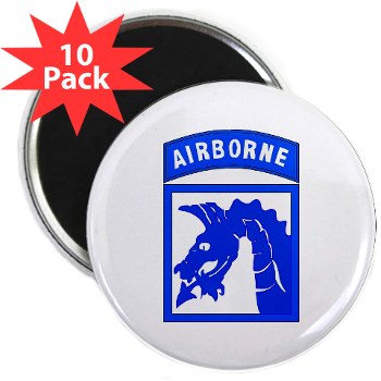 18ABC - M01 - 01 - SSI - XVIII Airborne Corps 2.25" Magnet (10 pack)