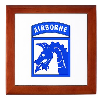 18ABC - M01 - 03 - SSI - XVIII Airborne Corps Keepsake Box - Click Image to Close