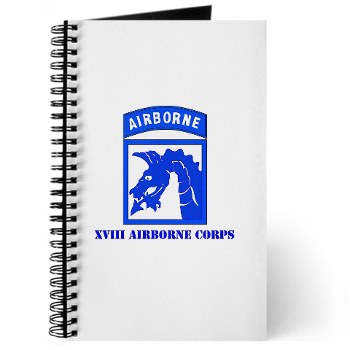 18ABC - M01 - 02 - SSI - XVIII Airborne Corps with Text Journal